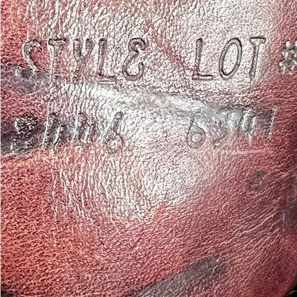 Vintage Rare Danner X Eddie Bauer 1985 Light Red Hiking Boots Size 10.5 EE - Picture 12 of 12